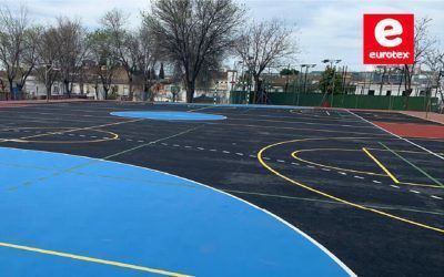 Exemplo de aplicação: Sistema de pavimento desportivo