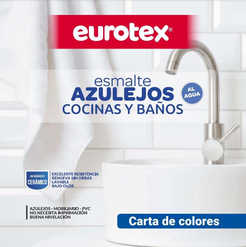 Carta de Color Esmalte Azulejos